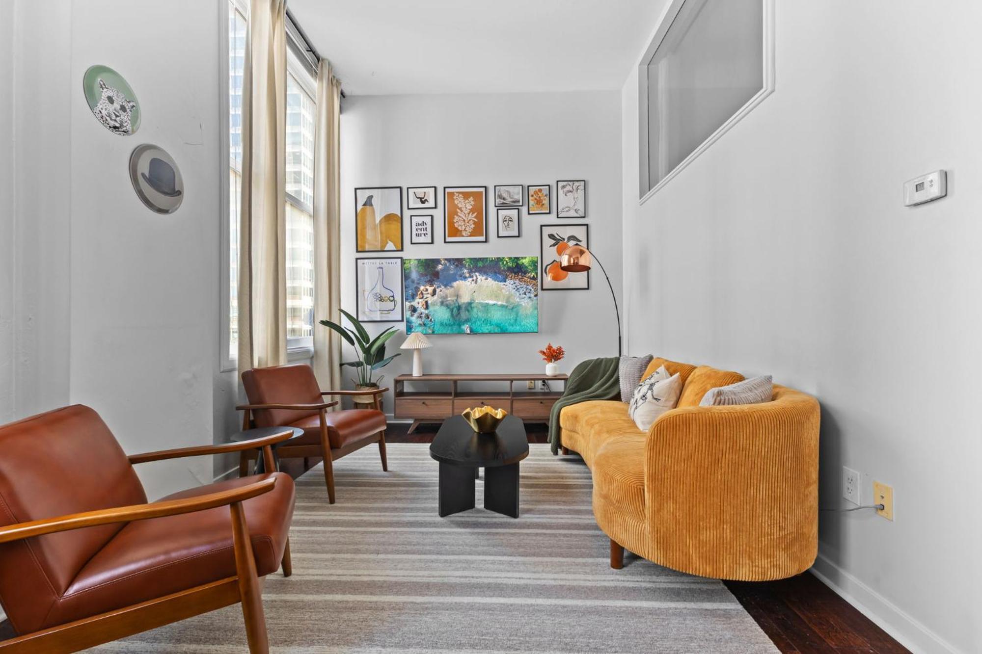 인디애나폴리스 Indy Loft - Monument Circle - Sleeps 7 - Convention Walkable 아파트 외부 사진